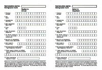 Immigration card