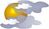 Scattered clouds